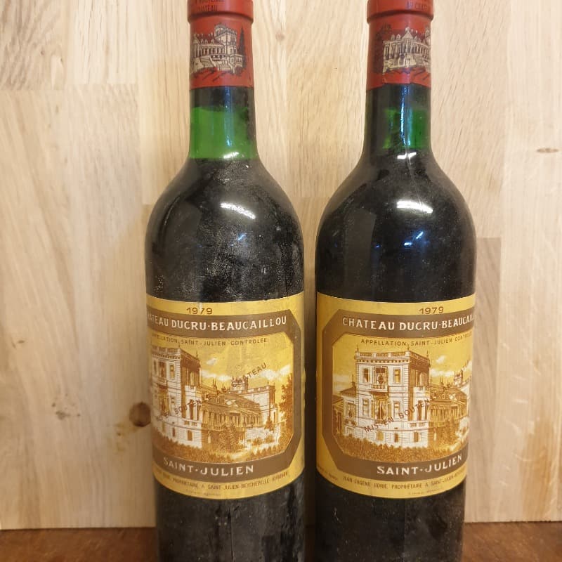 2 x château Ducru Beaucaillou, Saint-Julien, 1979