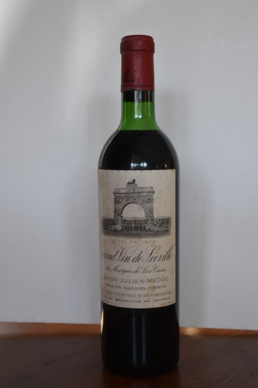 Grand vin de Leoville du Marquis de Las Cases, Saint-Julien, 1970