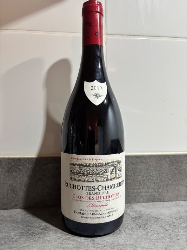Ruchottes-Chambertin, Clos des Ruchottes, Armand Rousseau, 2017