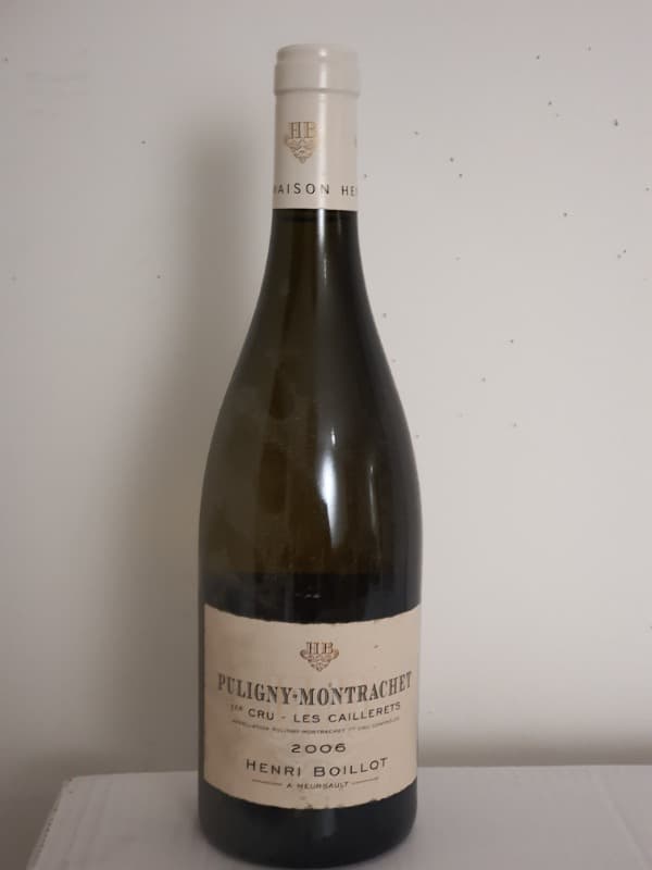 Puligny-Montrachet, 1er Cru Les Caillerets 100, Henri Boillot, 2006