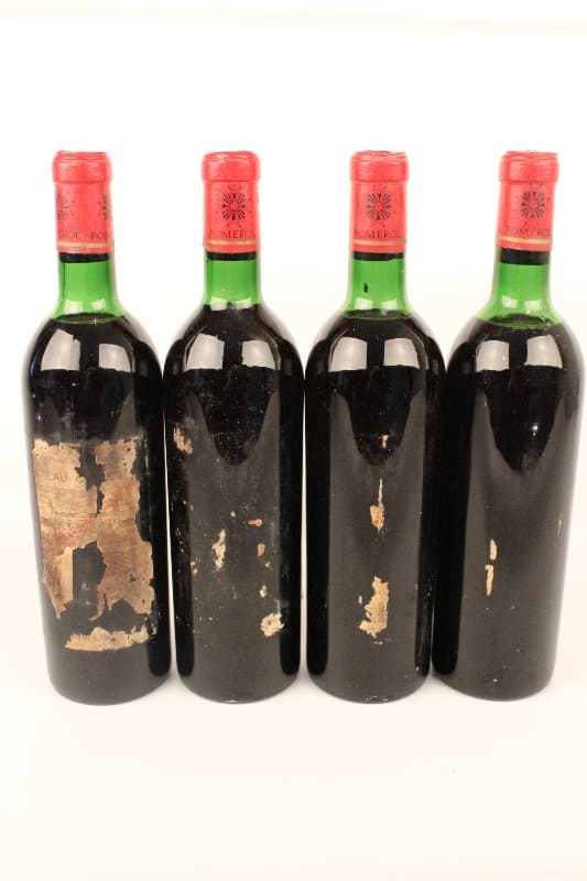 4 x Château Clinet, Pomerol, 1967