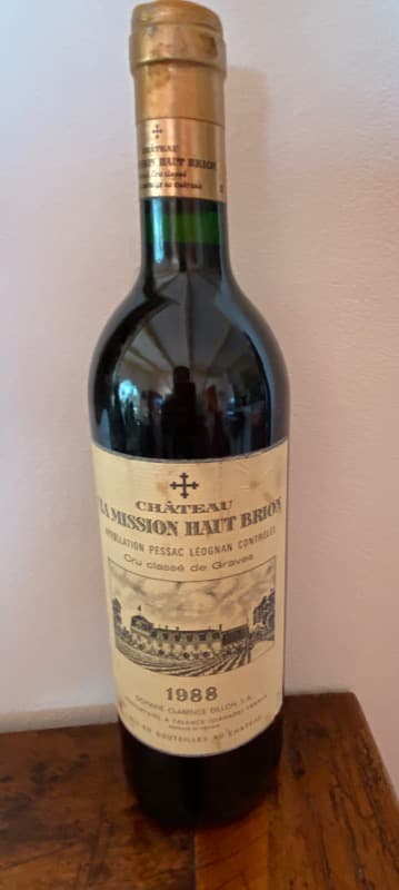 château La Mission Haut-Brion, Pessac-Léognan, 1988