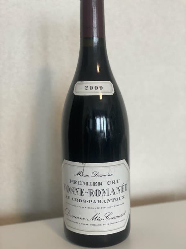 Vosne-Romanée, 1er Cru Au Cros Parantoux, Domaine Méo-Camuzet, 2009