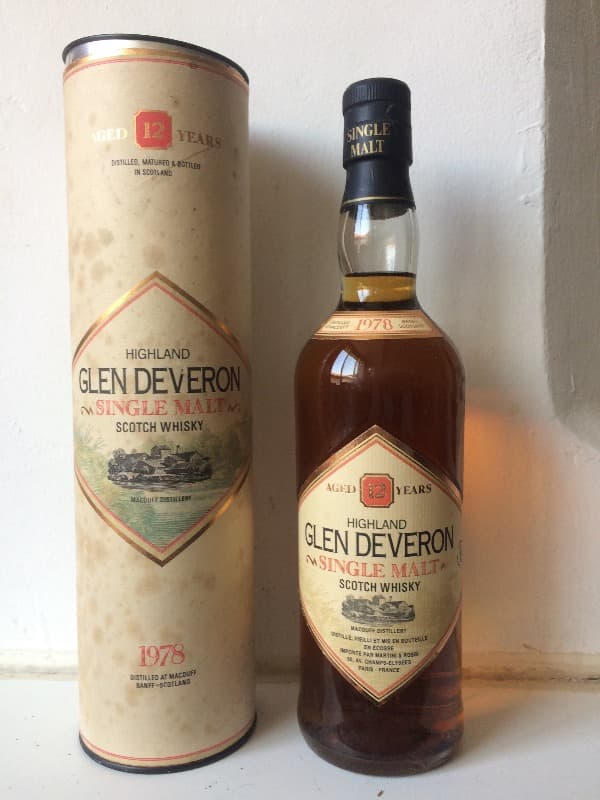 Highland Malt Scotch 12 years, Glen Deveron, Whisky, 1978
