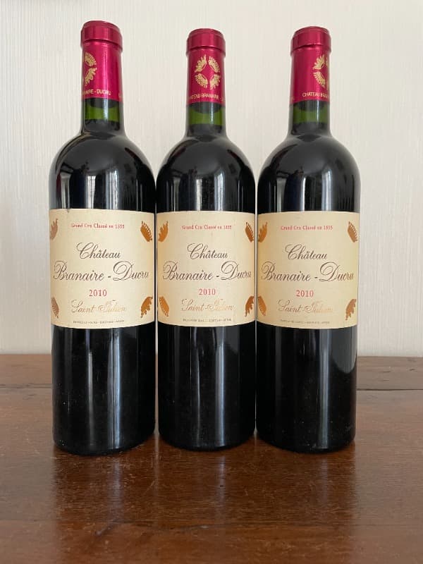 3 x Château Branaire-Ducru, Saint-Julien, 2010