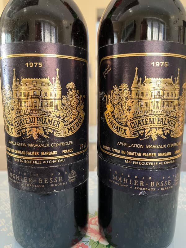 2 x Château Palmer, Margaux, 1975