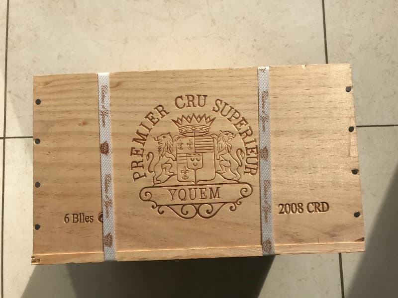 CBO/OWC 6 xChâteau d'YQUEM, Sauternes, 1er Cru Supérieur, 2008