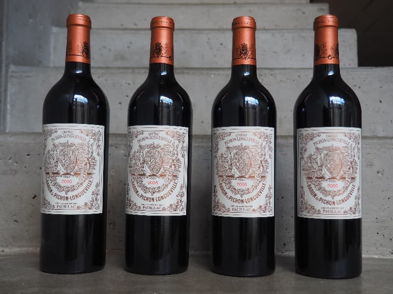 4 x au Baron de Pichon-Longueville, Château Pichon-Longueville, Pauillac, 2006