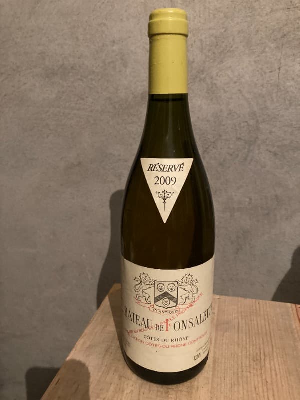 Côtes-du-Rhône, Réservé, Château de Fonsalette (Bc/Wh), 2009