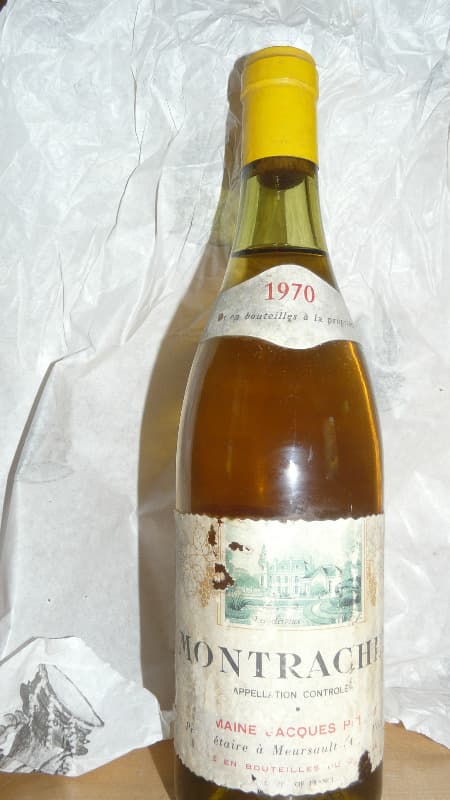 Montrachet, Domaine Jacques Prieur, 1970