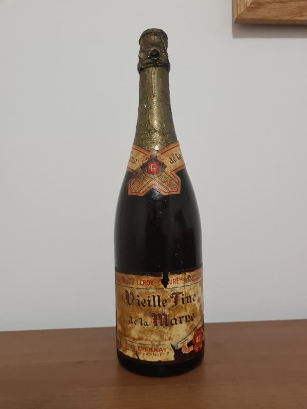Vieille Fine de la Marne, Leroy-Chaurey – Épernay, Champagne, 1950's