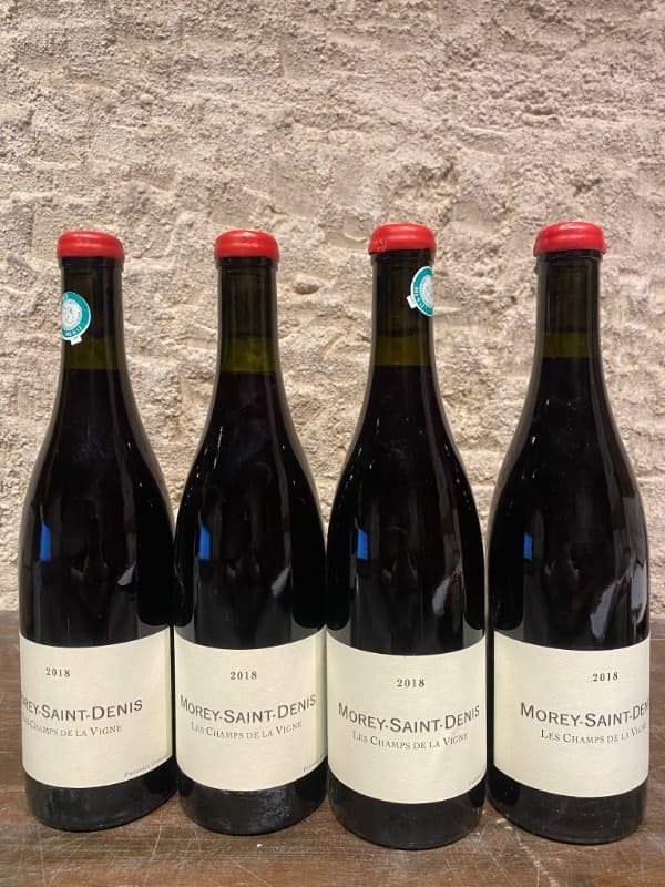 4 x Morey-Saint-Denis, Champs de la Vigne Qvevris, domaine Cossard, 2018