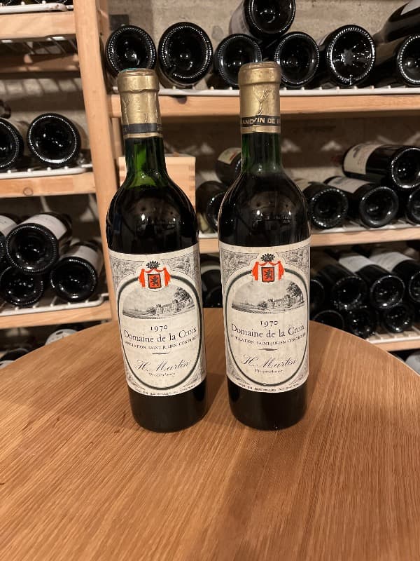 2 x Domaine de la Croix, Saint-Julien, 1970