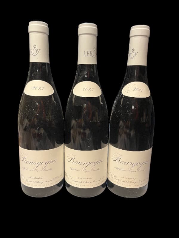 3 x Bourgogne, Leroy, 2015