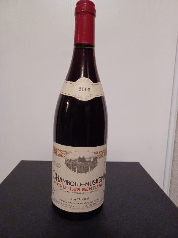 Chambolle-Musigny, Les Sentiers 1er cru, Jacky Truchot, 2003