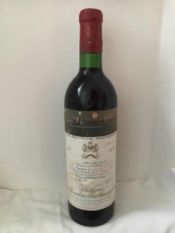 Château Mouton Rothschild, Pauillac, 1971