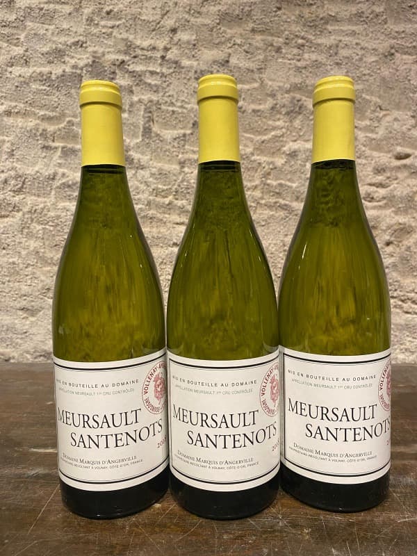 3 x Meursault, 1er cru - Santenots, Domaine Marquis d'Angerville, 2018