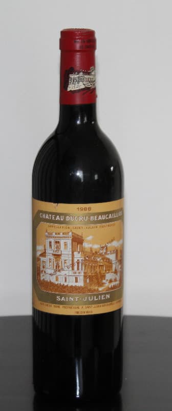 Château Ducru Beaucaillou, Saint-Julien, 1988