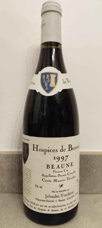 Beaune, 1er Cru, cuvée Maurice Drouhin, Hospices de Beaune, 1997