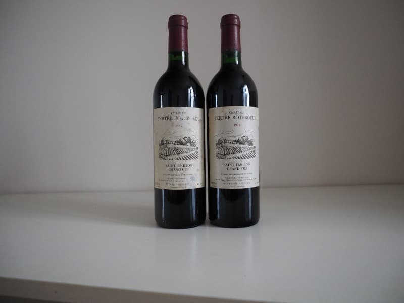 2 x Château Tertre Roteboeuf, Saint-Émilion Grand Cru, 1993