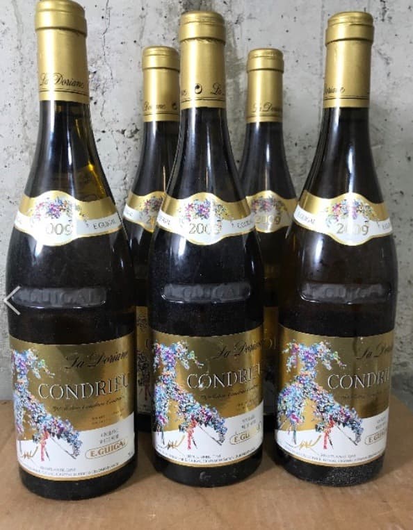 6 x Condrieu, La Doriane, E. Guigal, 2009