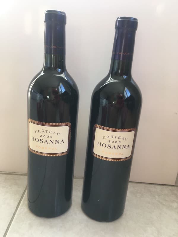2 x Château Hosanna, Pomerol, 2006