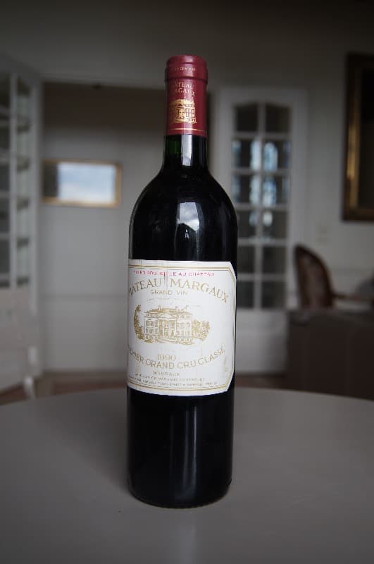 Premier Grand Cru Classé, Château Margaux, Margaux, 1990