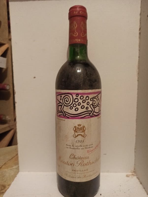 Chateau Mouton Rotschild, Pauillac, 1988