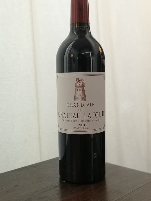 Grand Vin de château Latour, Pauillac, 2001
