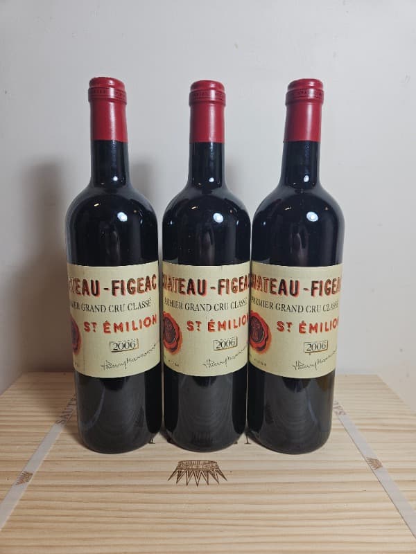 3 x Château-Figeac, Saint-Émilion Grand Cru, 2006
