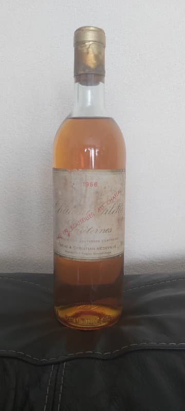 Château Gilette, Sauternes, 1956