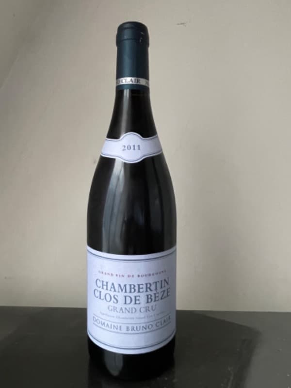 Chambertin-Clos de Bèze, Grand cru, Bruno Clair, 2011