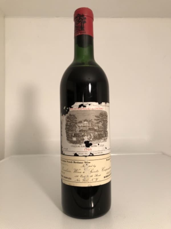 1er Grand Cru Classé, Château Lafite Rothschild (U.S. Import), Pauillac, 1964