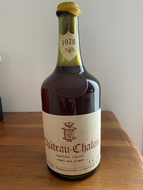 Vigne aux dames, Marius Perron, Château-Châlon, 1978