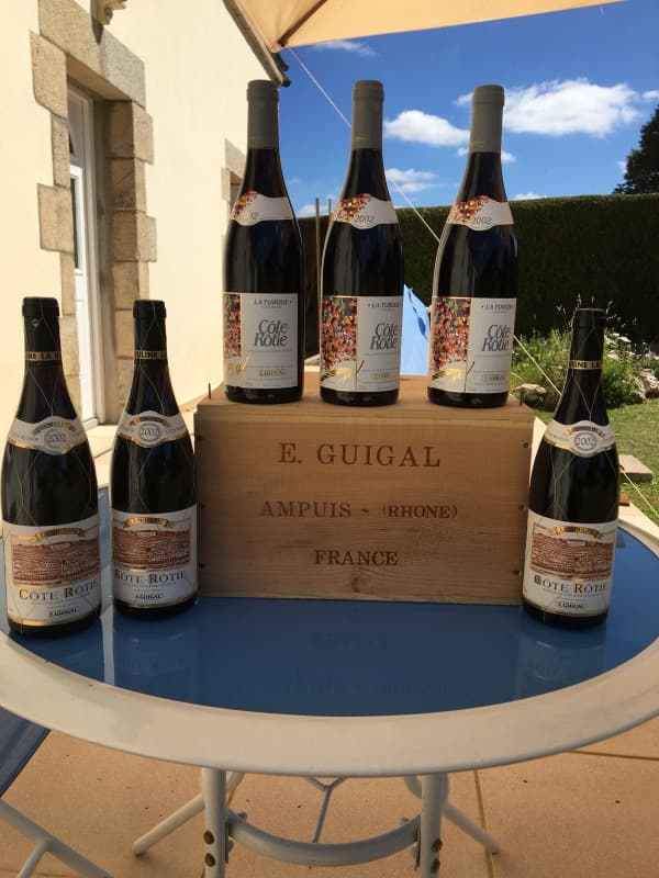 Côte-Rôtie, CBO/OWC 6 : 3 x La Mouline, 3 x La Turque, Guigal, 2002