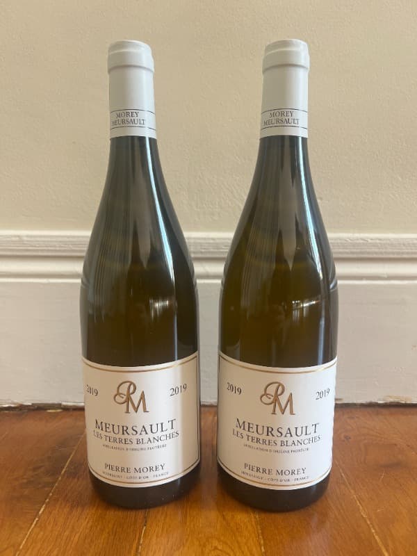 2 x Meursault, Les Terres Blanches, Pierre Morey, 2019