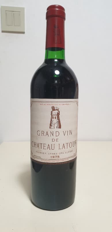 Grand Vin de château Latour, Pauillac, 1975