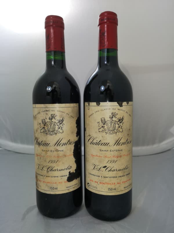 2 x Château Montrose, Saint-Estèphe, 1991