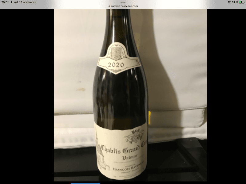 Chablis Grand Cru, Valmur, François Raveneau, 2020