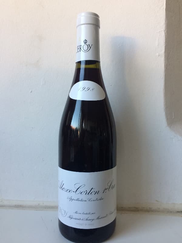 Aloxe-Corton, Domaine Leroy, 1998