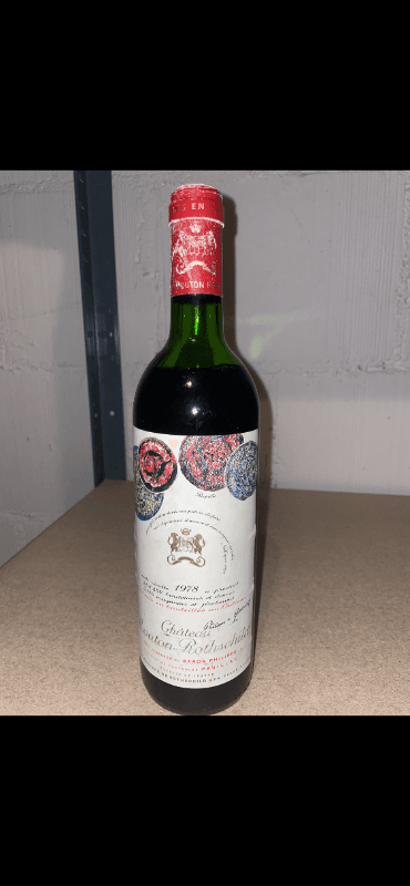Château Mouton Rothschild, Pauillac, 1978