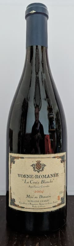 Vosne-Romanée, La Croix Blanche, Chanzy, 2004