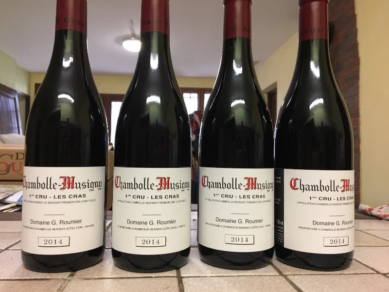 4 x Chambolle-Musigny, 1er cru les cras, Georges Roumier, 2014