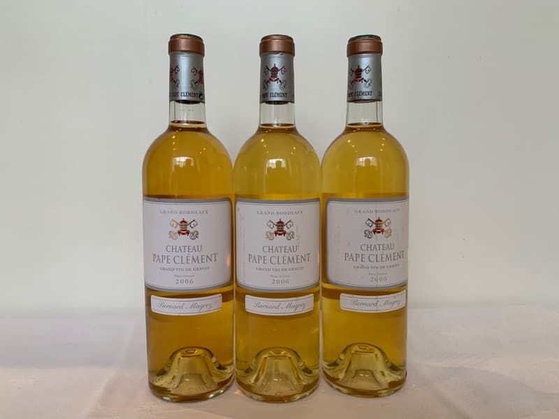 3 x château Pape Clement (Bc/Wh), Pessac-Léognan, 2006