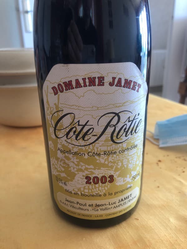 Côte-Rôtie, Domaine Jamet, 2003