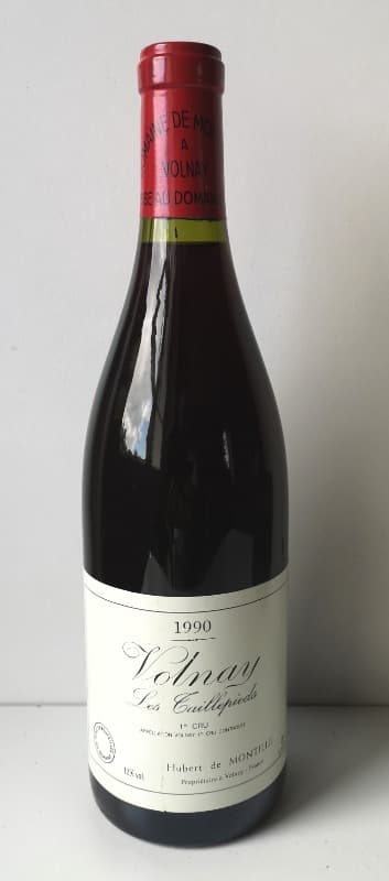 Volnay, 1er cru Les Taillepieds, Hubert de Montille, 1990