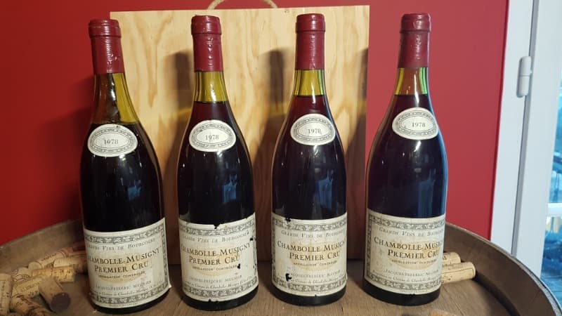 4 x Chambolle-Musigny Premier Cru, J.F Mugnier, 1978