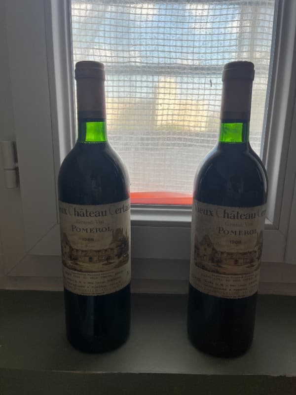 2 x Vieux Château Certan, Pomerol, 1988