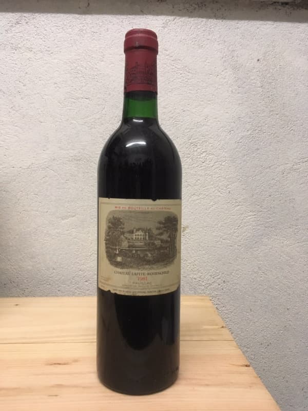 Château Lafite Rothschild, Pauillac, 1981