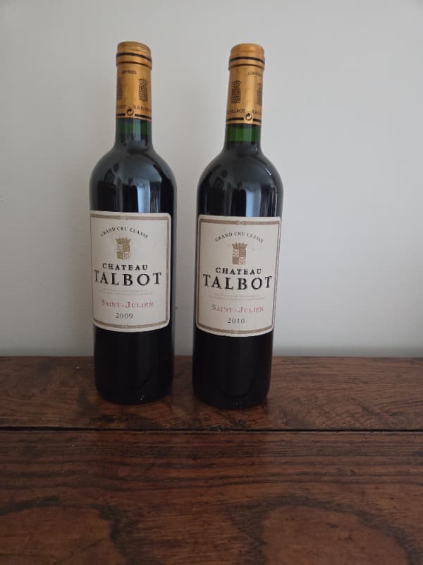 2 x Château Talbot, Saint-Julien, 2009/2010